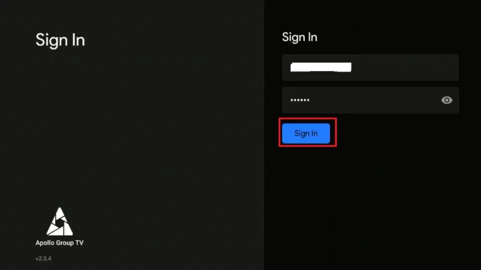 Apollo Group TV login
